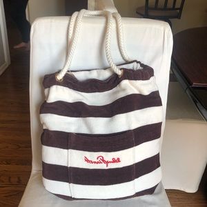 Henri Bendel Terry Towel Tote